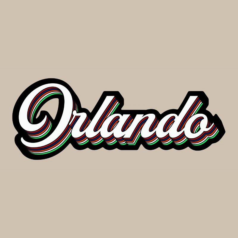 Orlando Rainbow Script