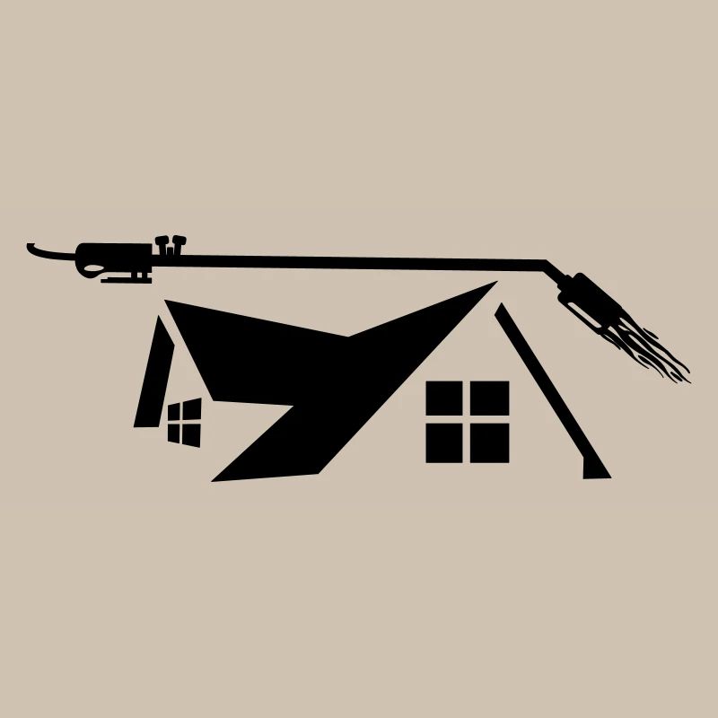 Brûleur à gaz couvreur de maison