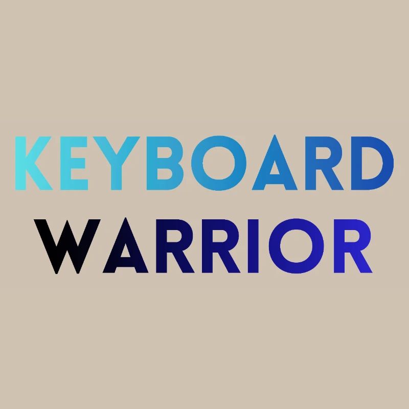 Gamer-/Programmierer-T-Shirt – Keyboard Warrior