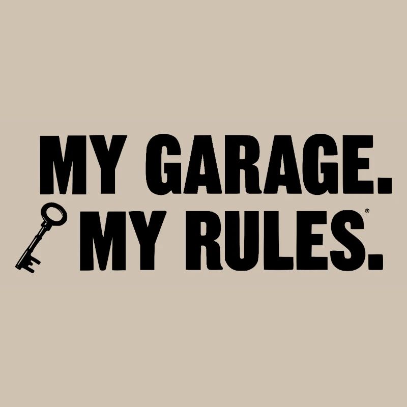 mon garage, mes règles