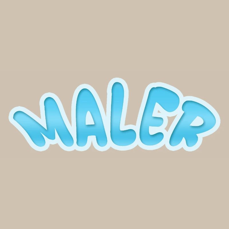WALER Bubble-Style Blue Design