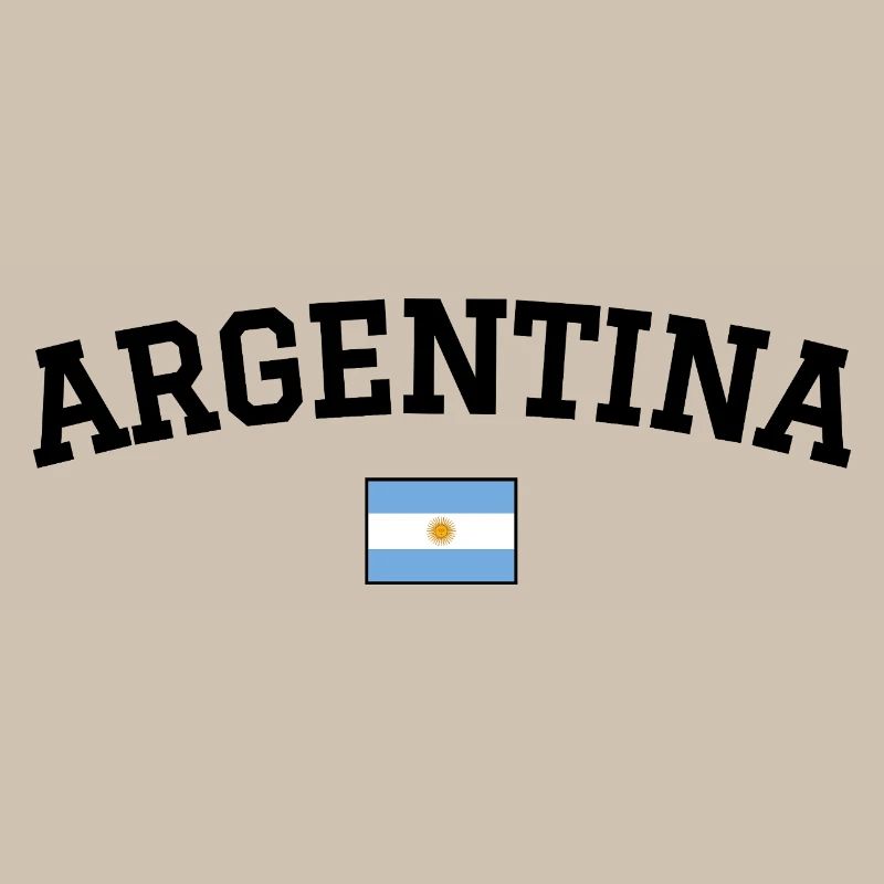 Drapeau argentin Noir