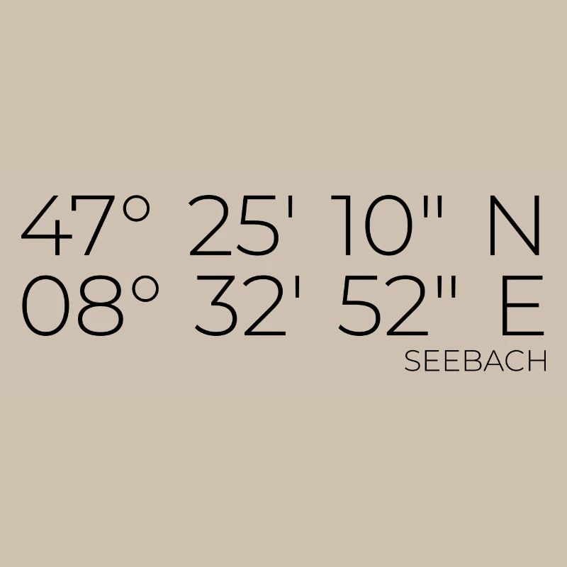 Coordinates District 11 Seebach Zurich