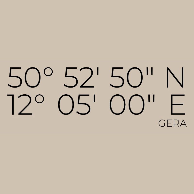 Coordinates Gera