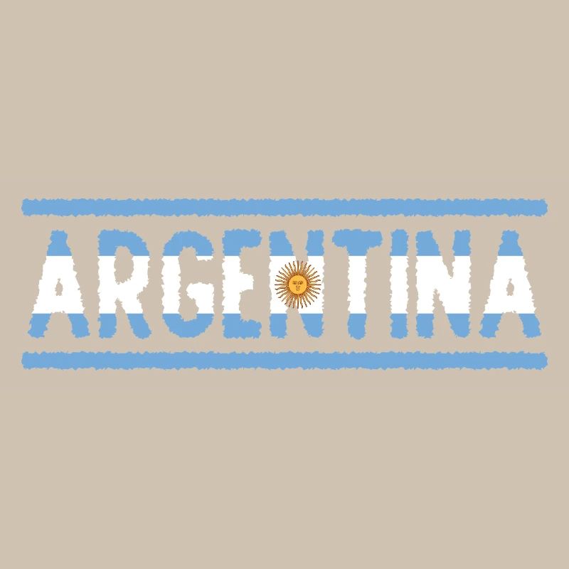 Texte du drapeau argentin Design vieilli de la Sun Pride