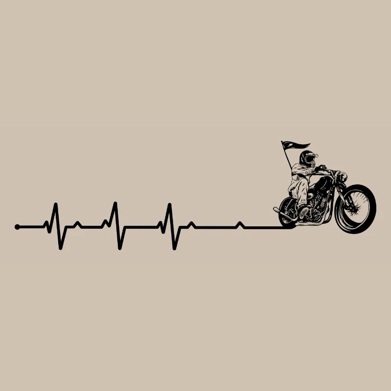 Heartbeat biker