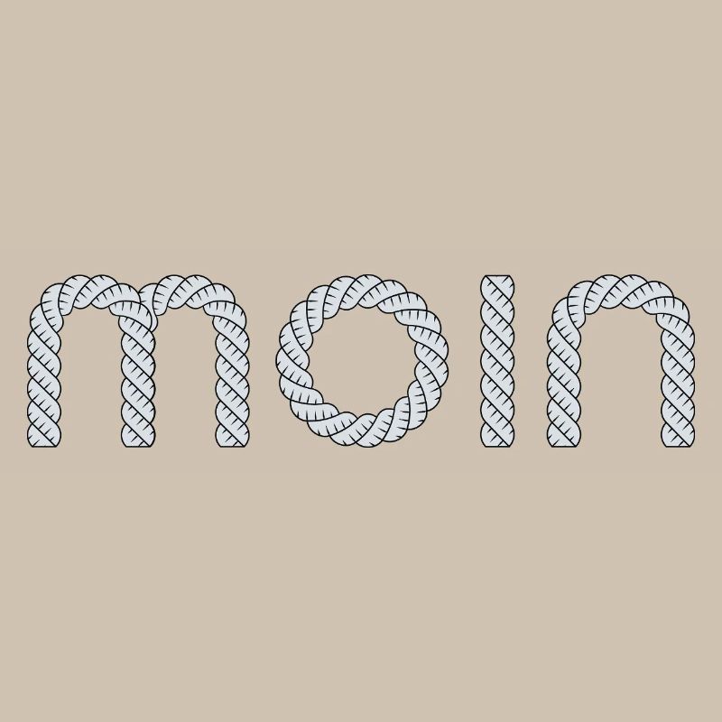 Moin Schriftzug