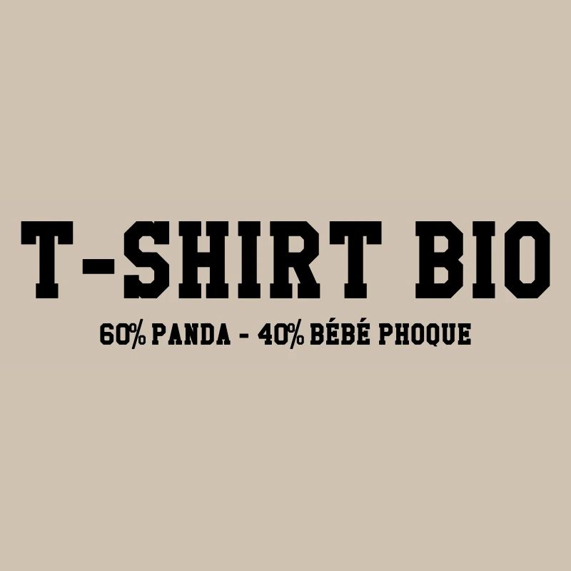 Bio Panda Bebe Phoque Humour