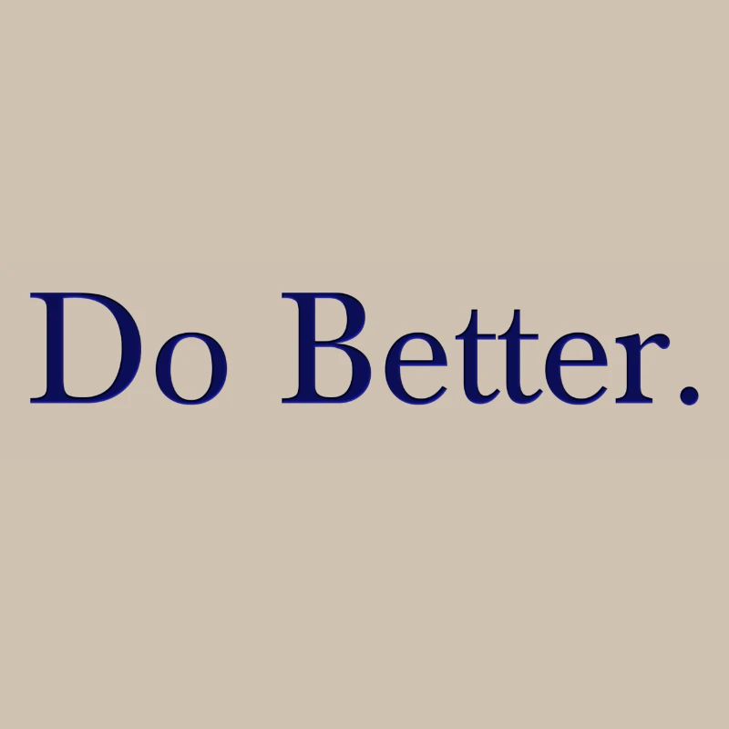 NEW Do Better (Navy)