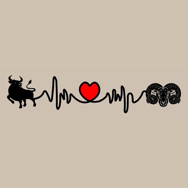 Herzfrequenz Cardio Stier Widder