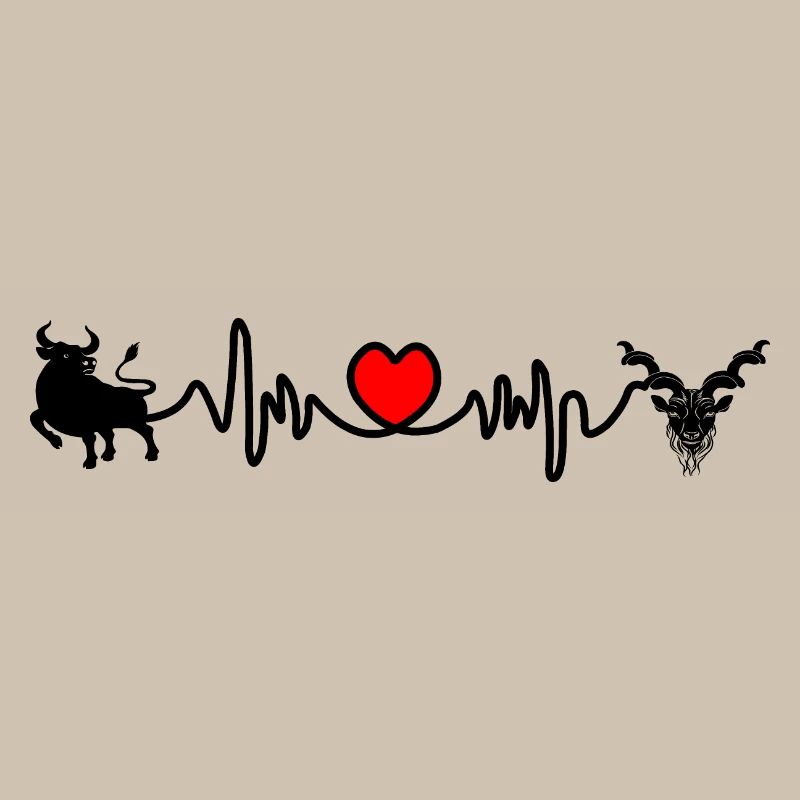 Herzfrequenz Cardio Stier Steinbock