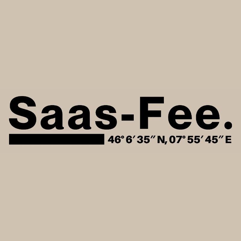 Saas-Fee Koordinaten Wallis Schweiz