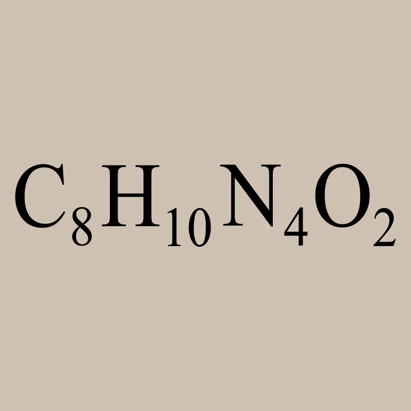 Caféine - Formule chimique