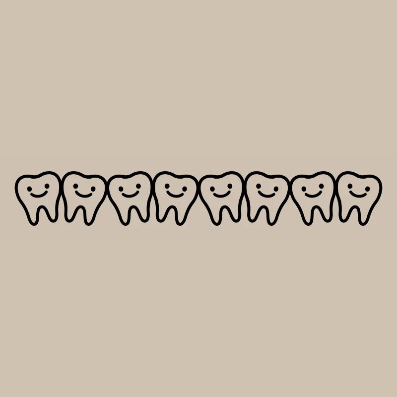 Dents sourient Dent