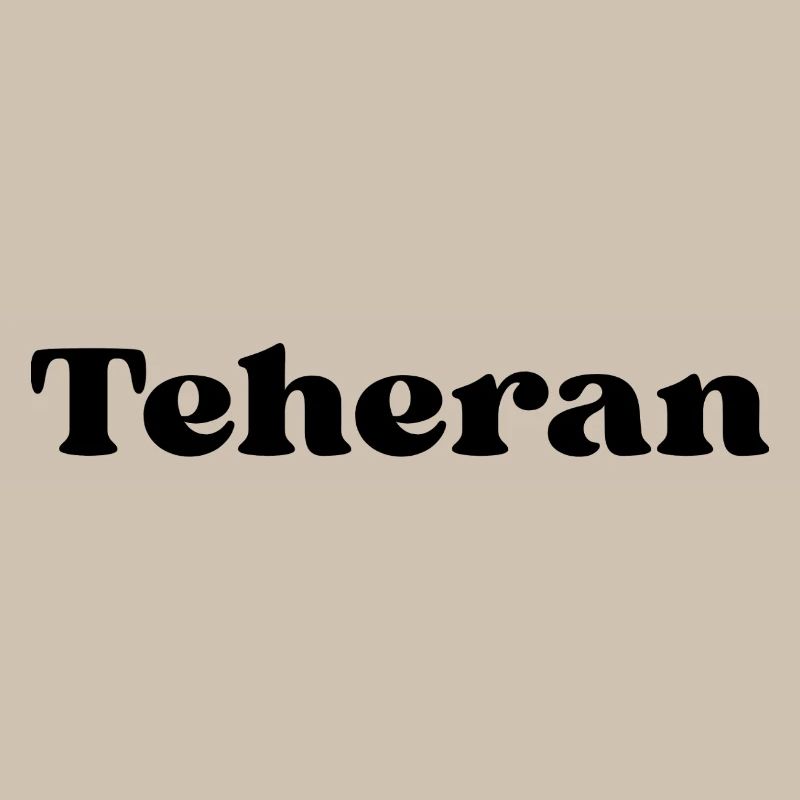 Tehran Lettering Design