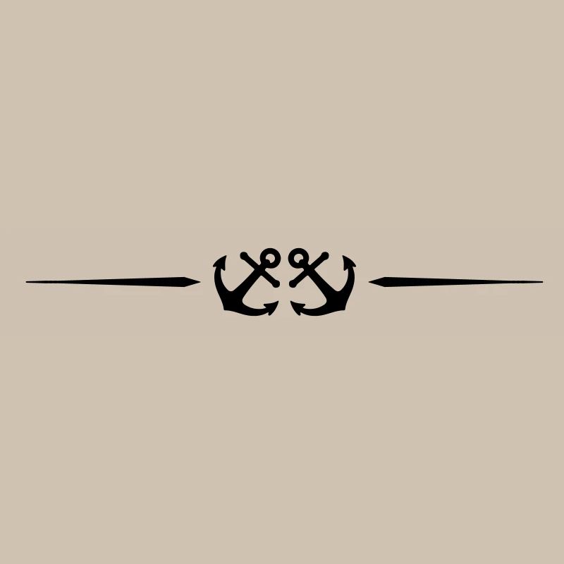 Anker Linie Symbol