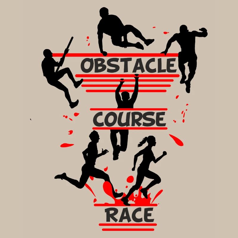 Course d’obstacles – Silhouette Full Action