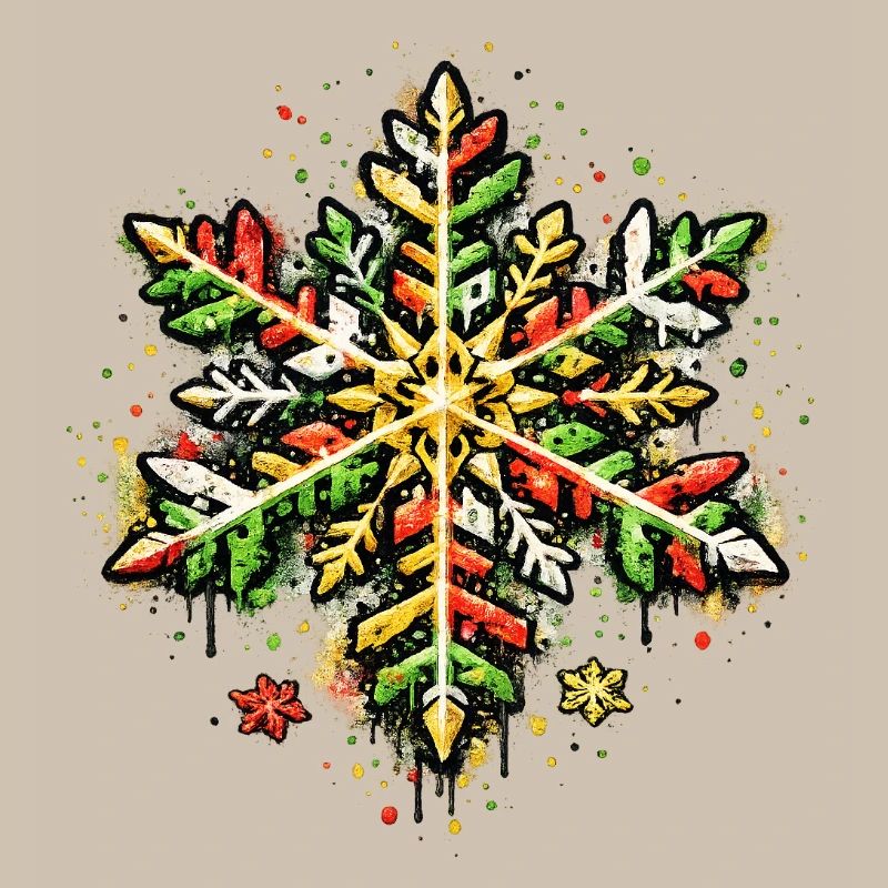 Snowflake . 1 . AI generated