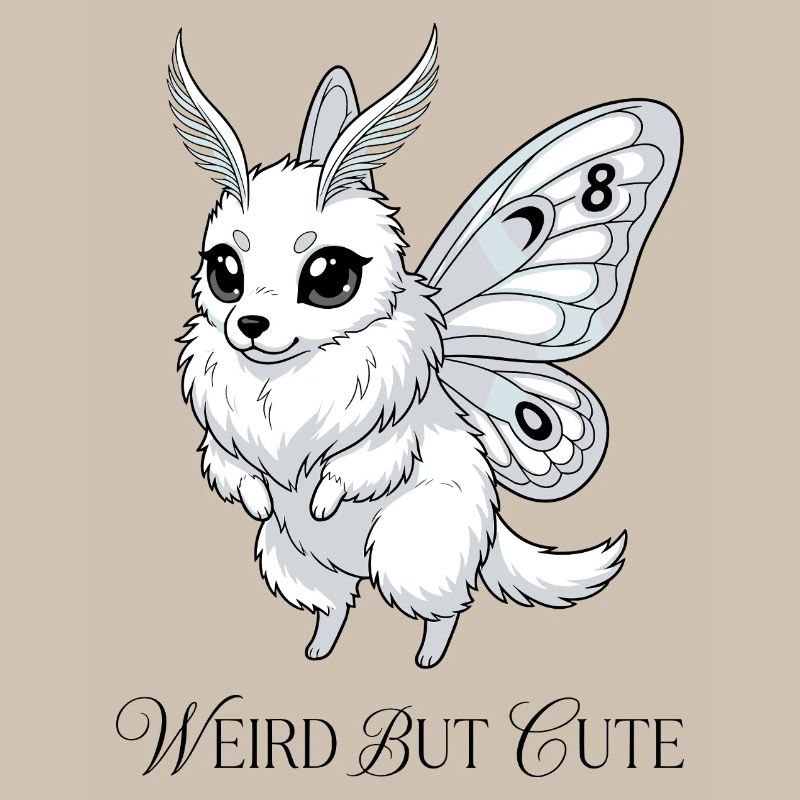 Un papillon étrange mais mignon du 8e anniversaire