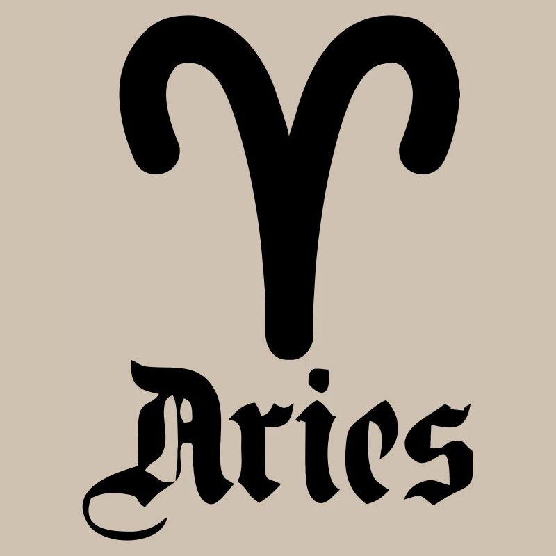 Sternzeichen Logo Widder