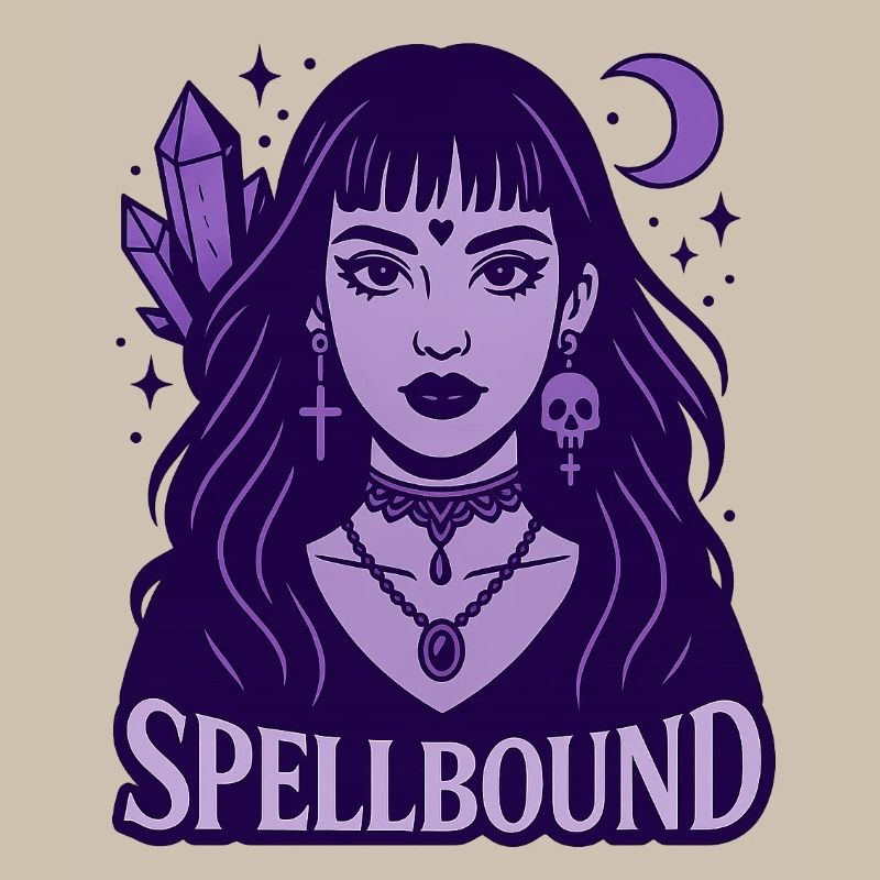 Sorcière Spellbound violette mystique