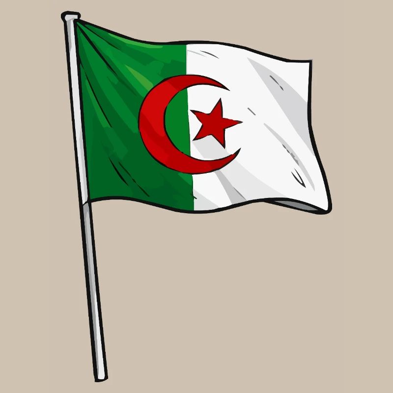 Drapeau algérien