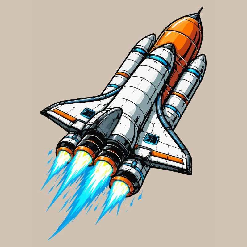 Spaceship Space Rocket