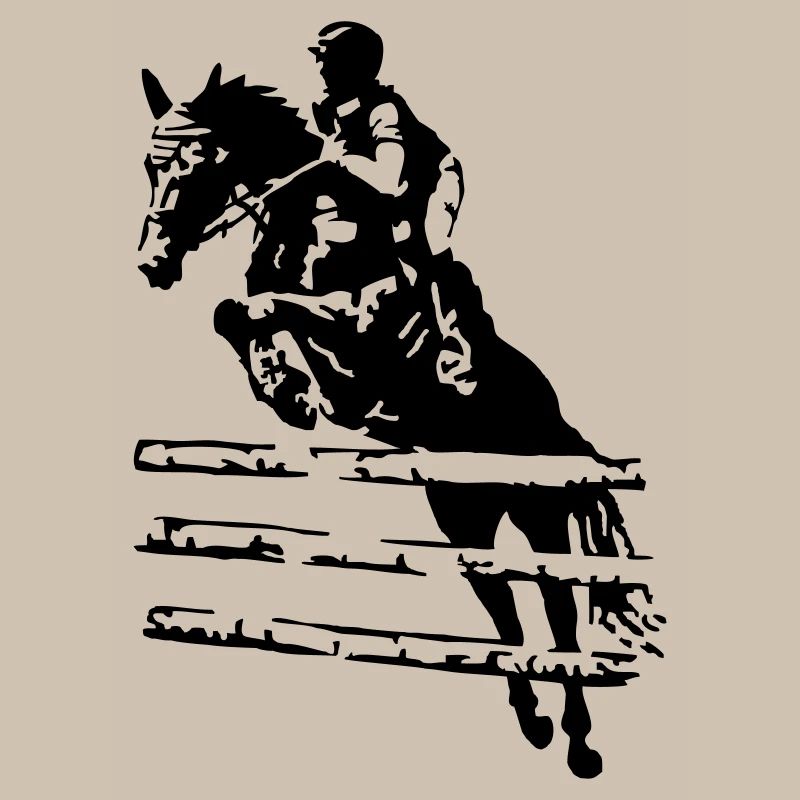 Cavalier de saut d’obstacles