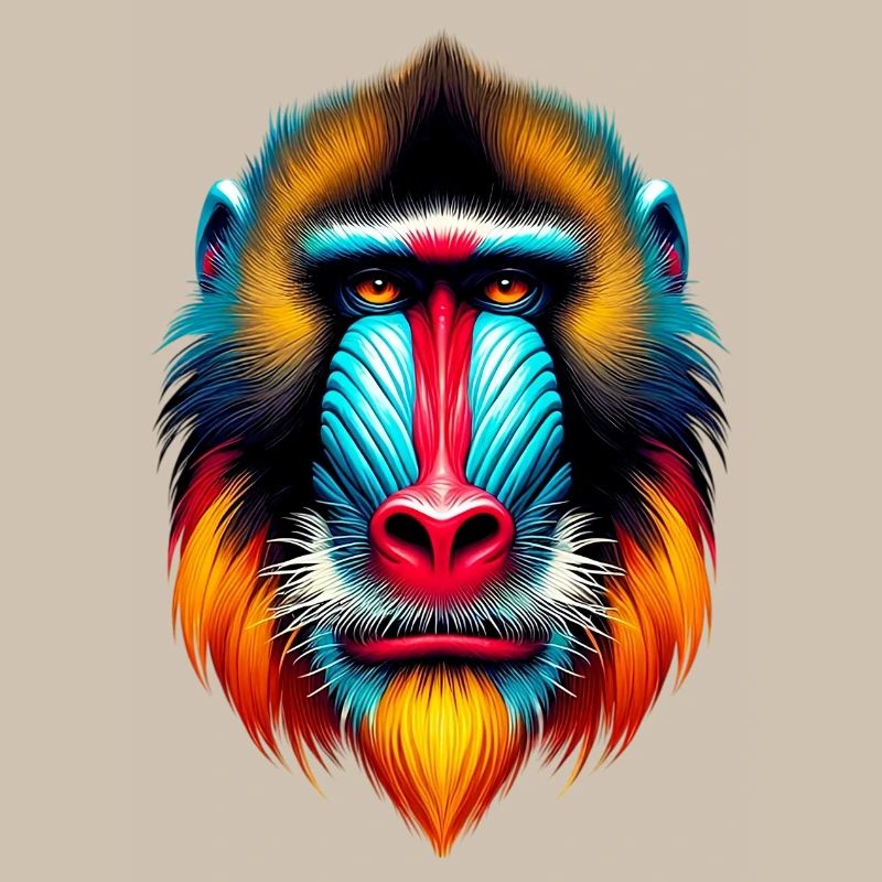 Mandrill-Affe