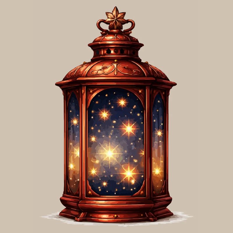 Star Lantern Night Magic