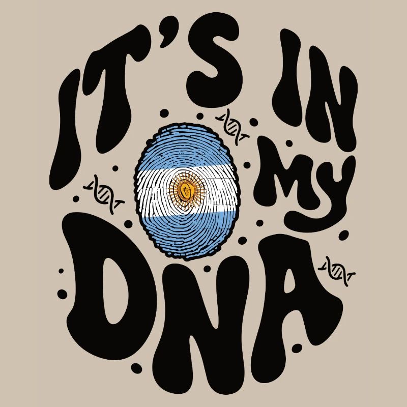 ADN argentin Drapeau argentin Hispanique