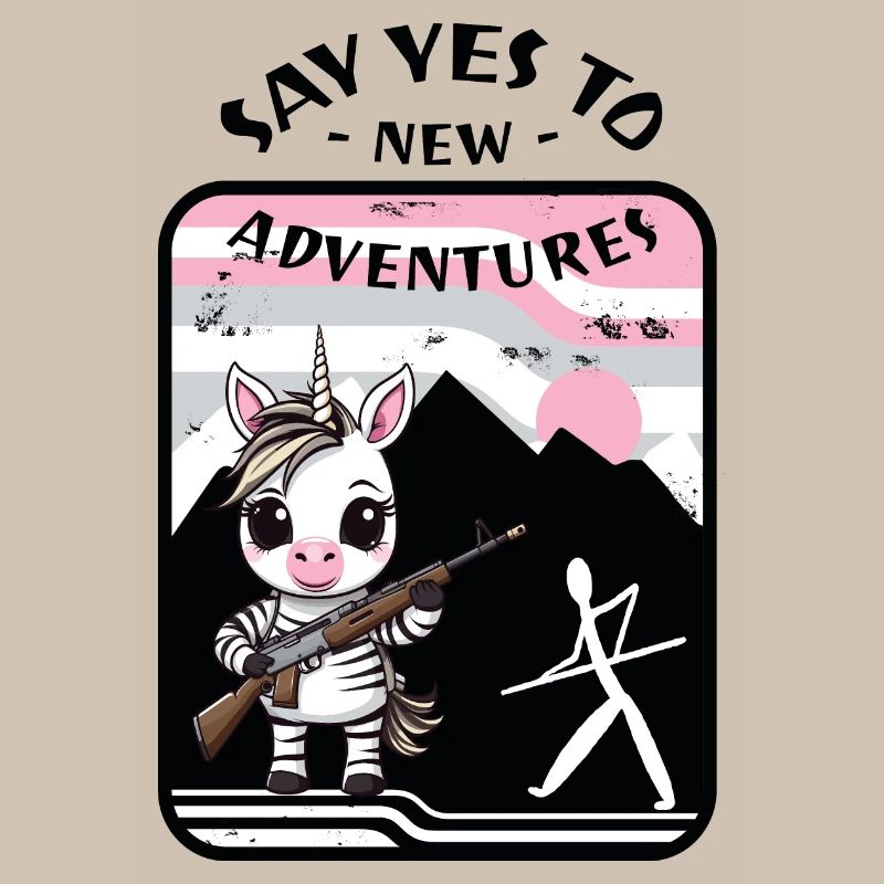 Zebra Einhorn