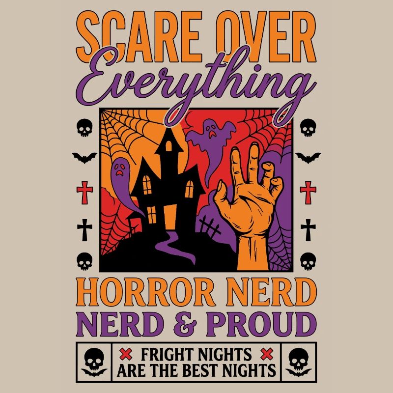 Horror Nerd Pride Design