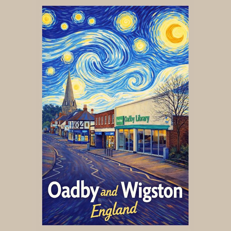 Oadby Wigston, Angleterre, Star Roads