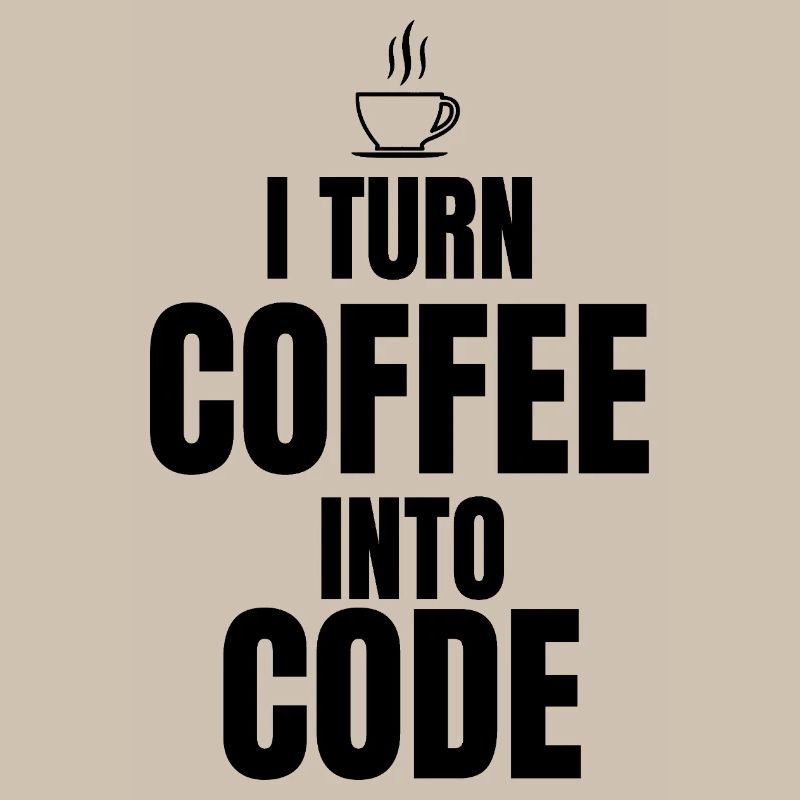 Ich verwandle Kaffee in Code