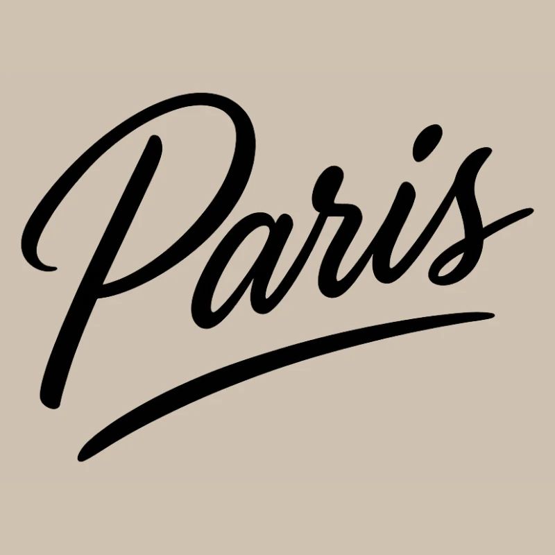 Pariser Script-Schriftzug