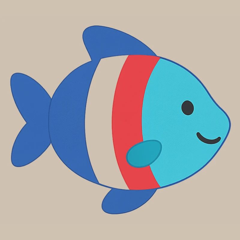 Fisch gestreift