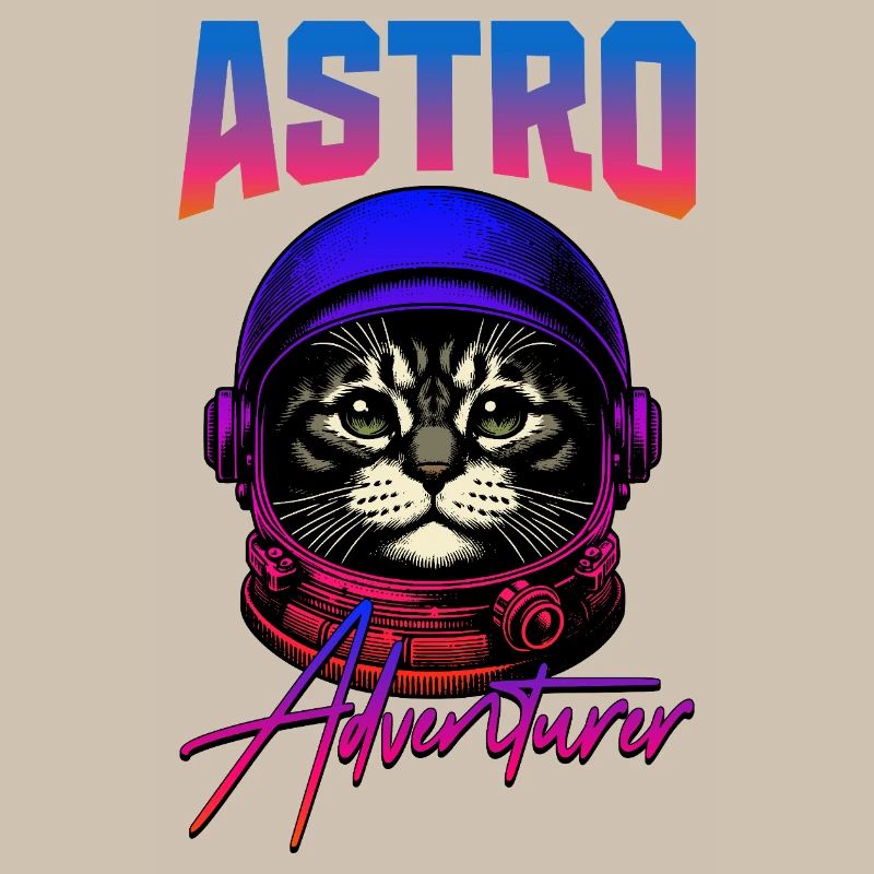 Casque spatial Astronaut Cat - Space Cat