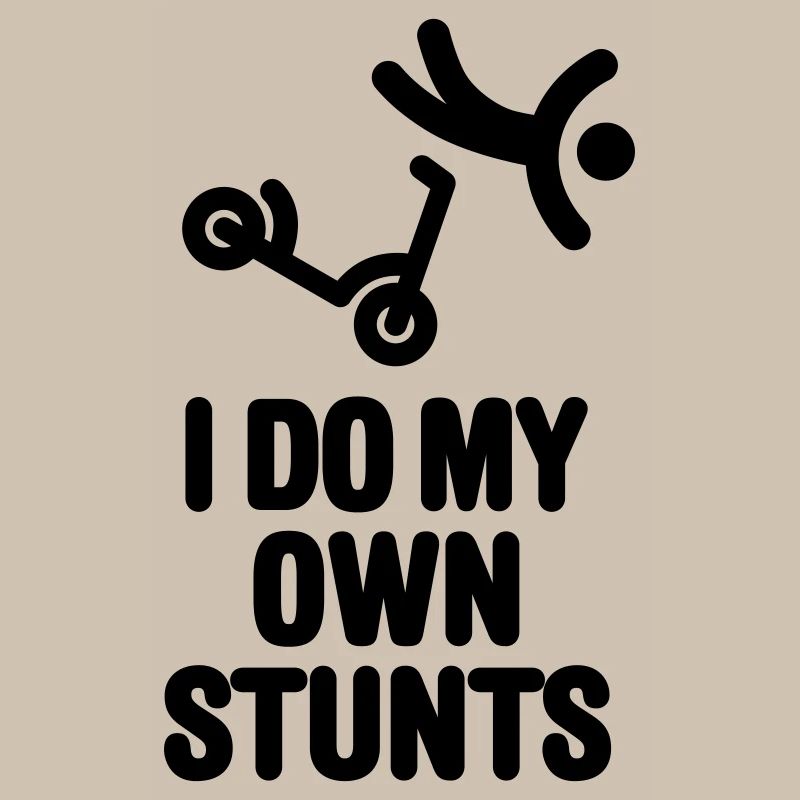 Ich mache meine eigenen Stunts Stunt Scooter Scooter Tricks