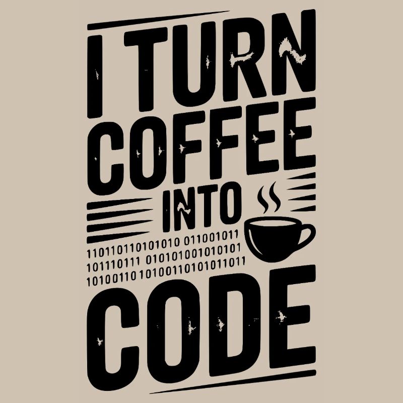 Je transforme le café en code