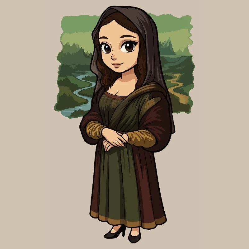Mona-Lisa-Chibi-Stil