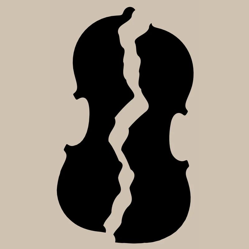 Violon brisé