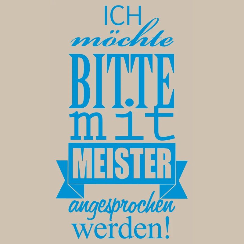 mit Meister angesprochen