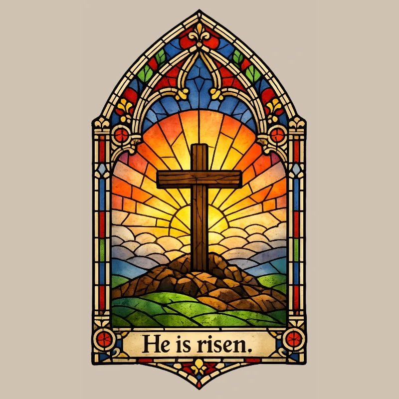 Resurrection He is Risen Easter Jesus