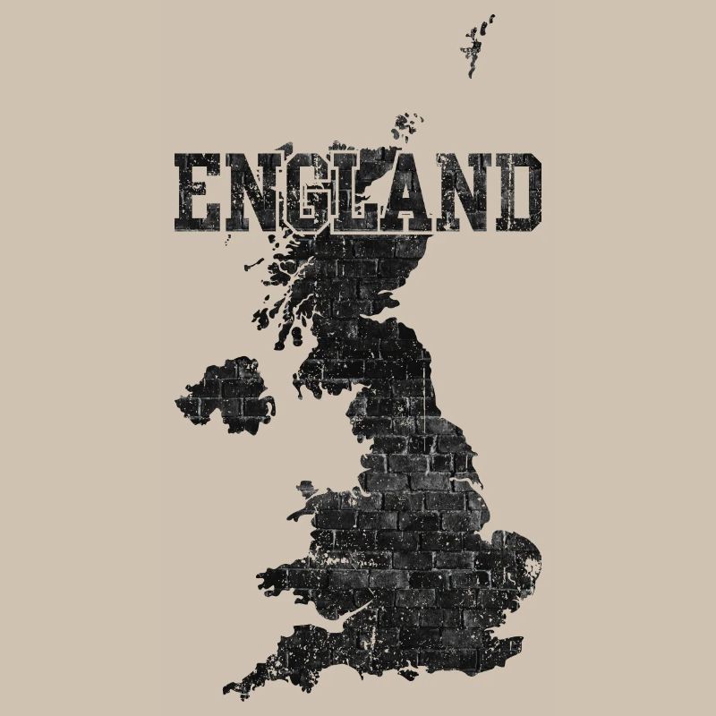 Texture de la carte en brique d’Angleterre