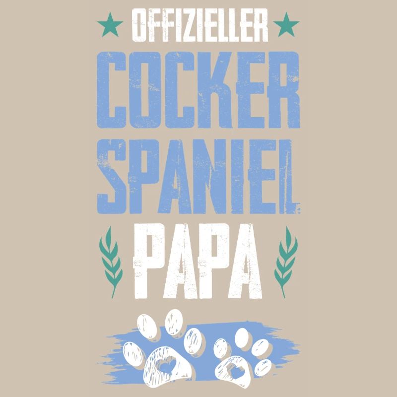 Cocker Spaniel chiens papa