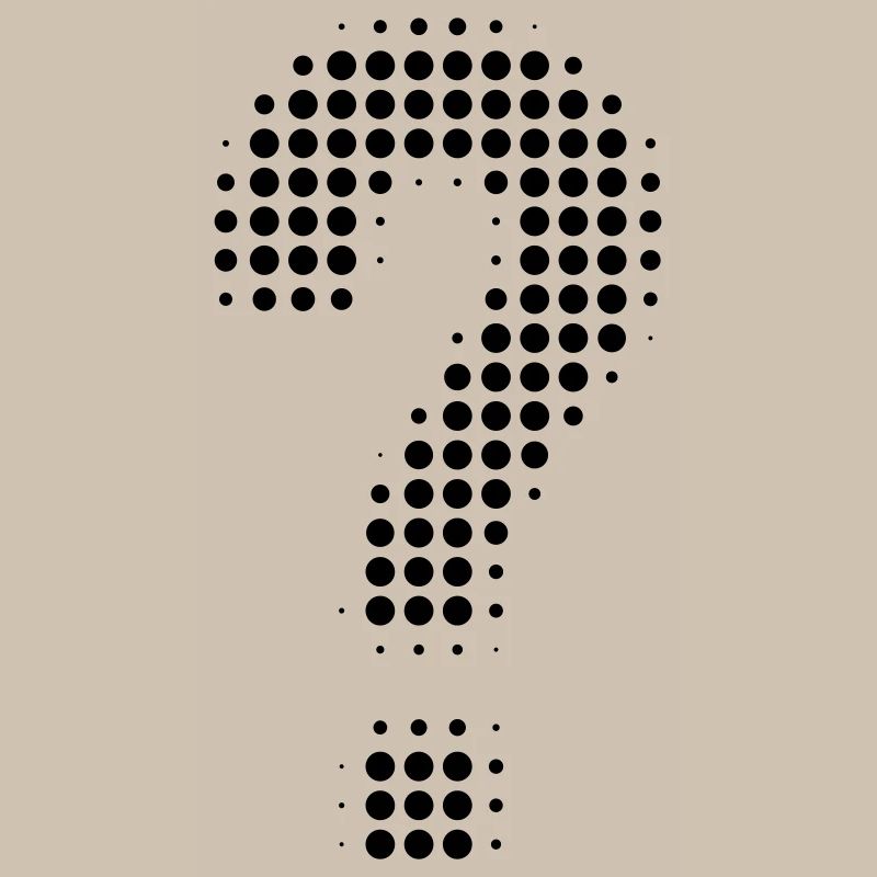 Question mark pixel optics