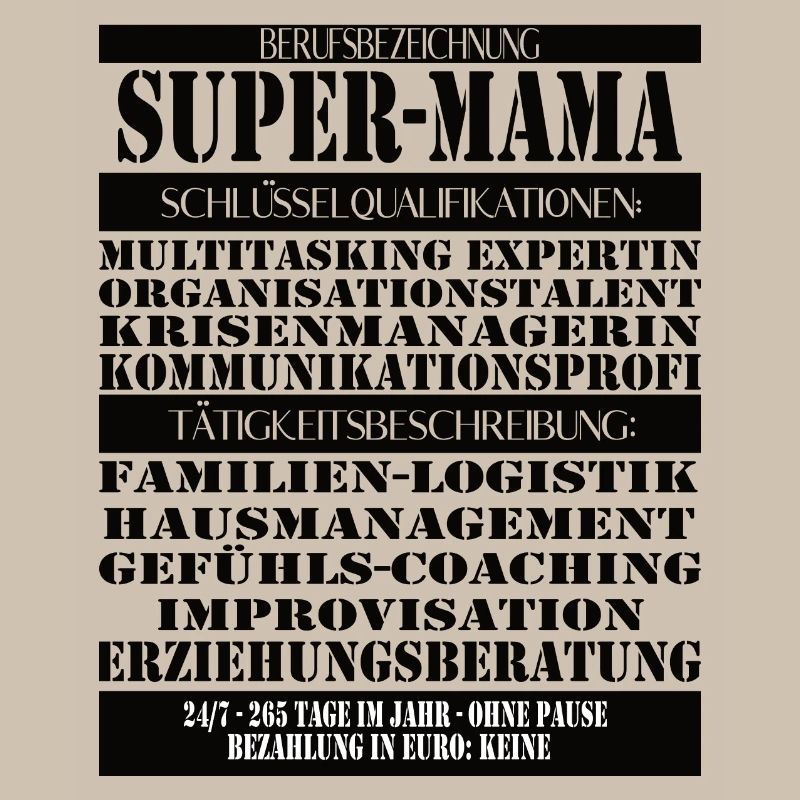 Super Mama – Multitâche sans pause