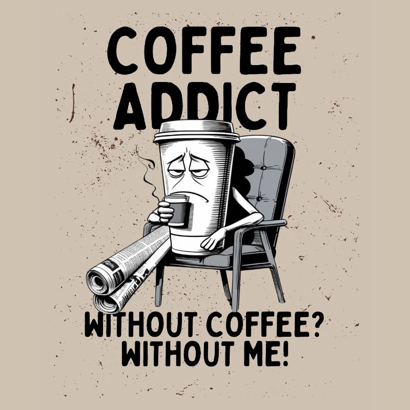 Coffee Addict – Without Coffee Without Me