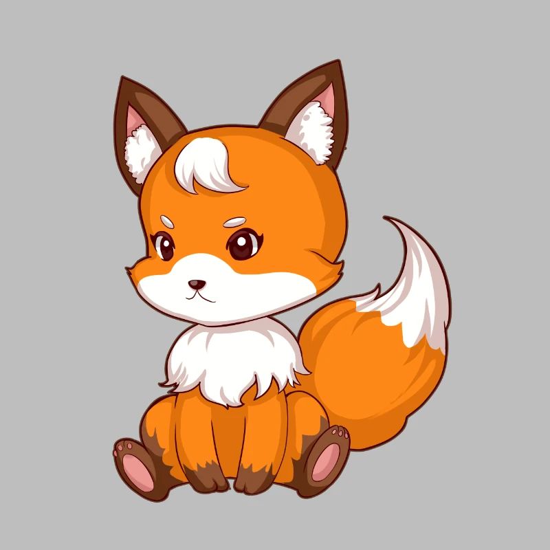 Fuchs assis douce